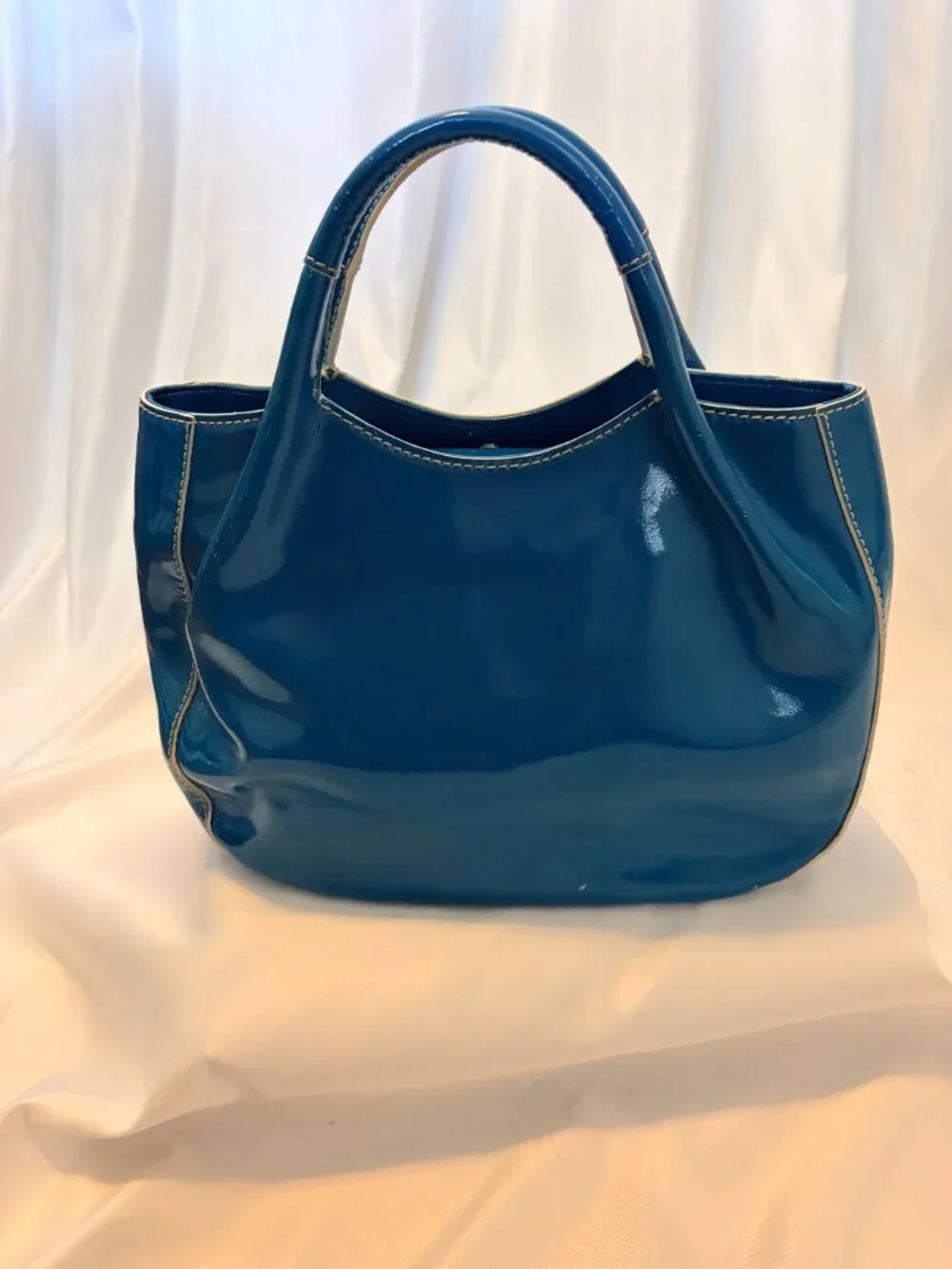 Kate Spade New York Pretty Penny Treesh satchel Lazuli (a vibrant blue)